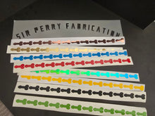 Load image into Gallery viewer, "Dozen Dicks" set of 12 Dick Stickers